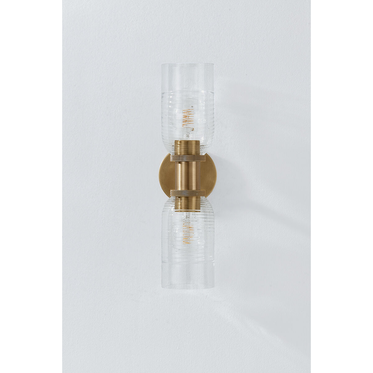 Redding 2 Light 5 inch Patina Brass Wall Sconce Wall Light